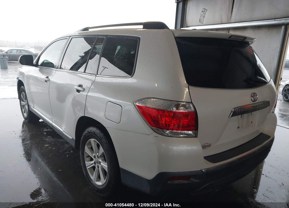 2012 TOYOTA HIGHLANDER SE V6 VIN: 5TDZK3EH0CS057608
