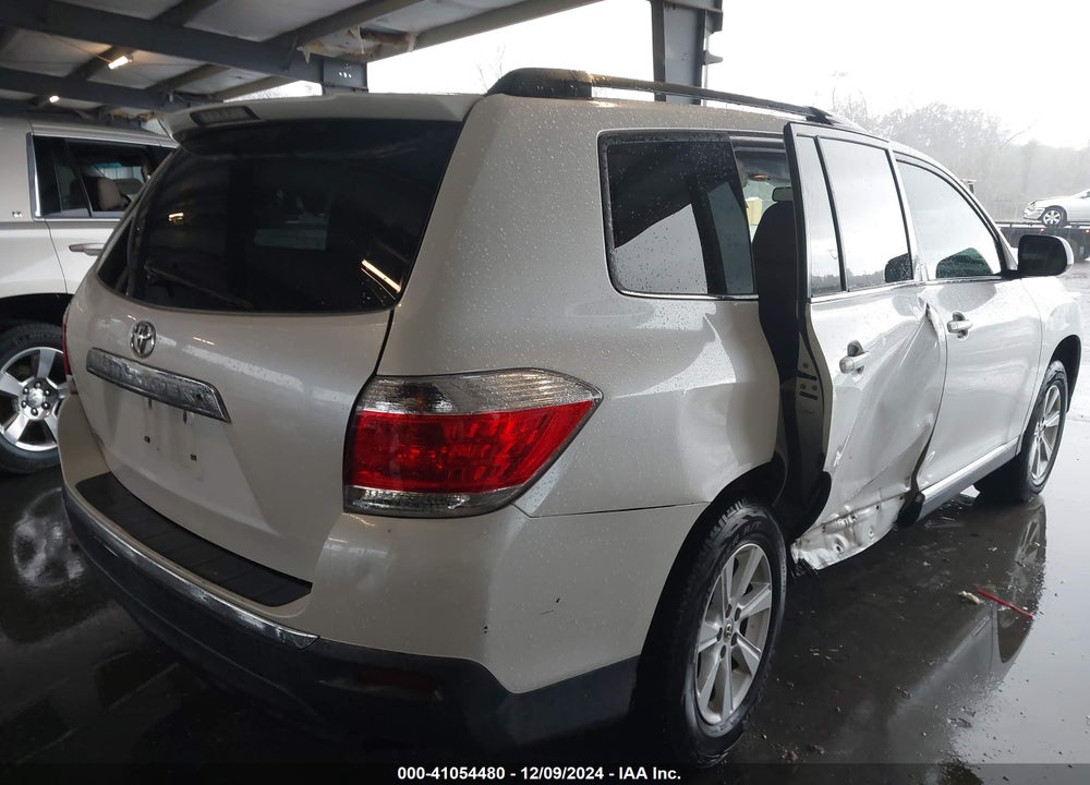 2012 TOYOTA HIGHLANDER SE V6 VIN: 5TDZK3EH0CS057608