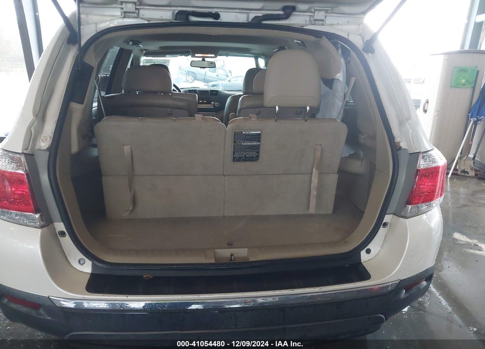 2012 TOYOTA HIGHLANDER SE V6 VIN: 5TDZK3EH0CS057608