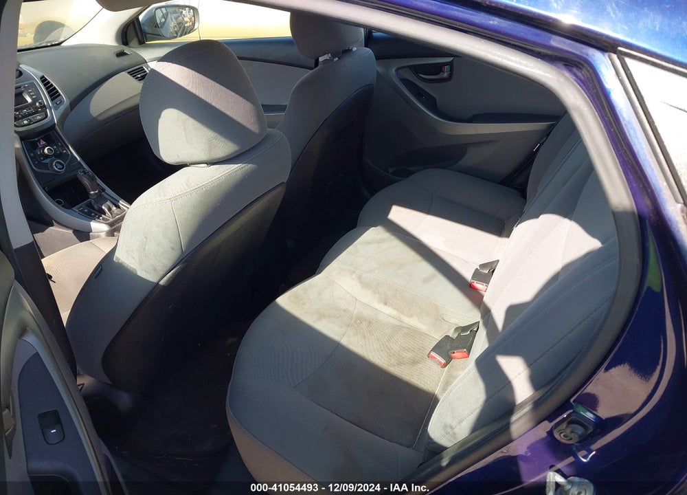 2014 HYUNDAI ELANTRA SE VIN: 5NPDH4AEXEH456285