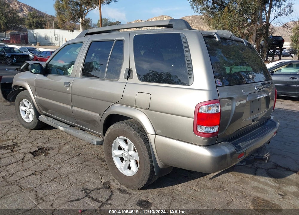 2003 NISSAN PATHFINDER SE VIN: JN8DR09X53W710654