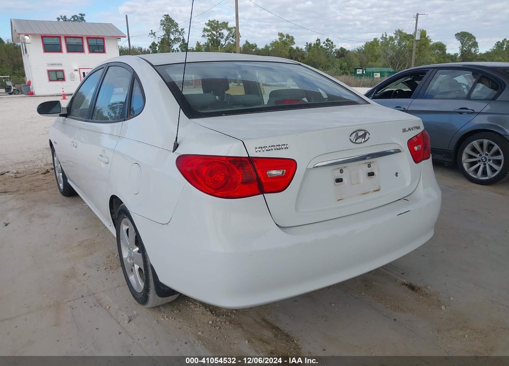 2007 HYUNDAI ELANTRA GLS/LIMITED/SE VIN: KMHDU46D87U115662