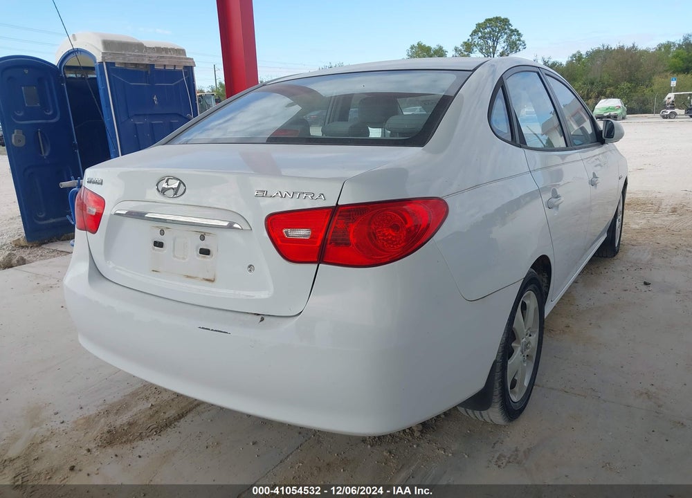 2007 HYUNDAI ELANTRA GLS/LIMITED/SE VIN: KMHDU46D87U115662