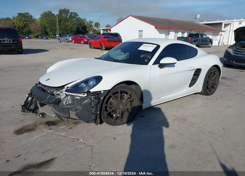 2019 PORSCHE 718 CAYMAN VIN: WP0AA2A84KS261348
