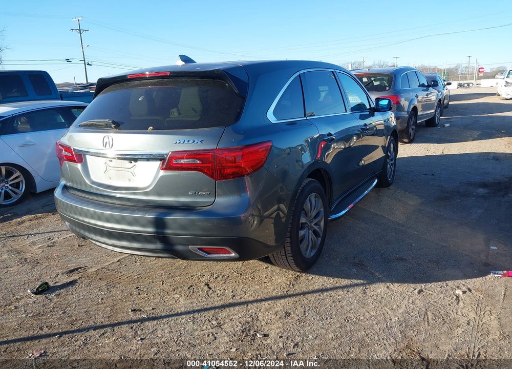 2015 ACURA MDX TECHNOLOGY PACKAGE VIN: 5FRYD4H43FB008138