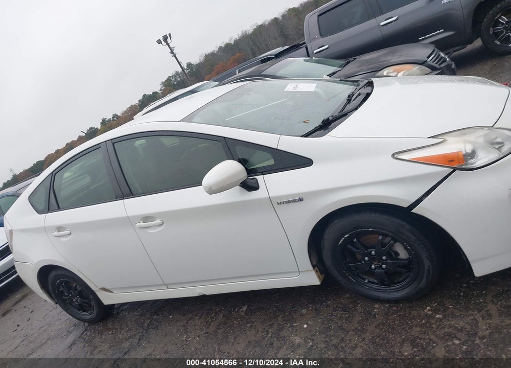 2012 TOYOTA PRIUS THREE VIN: JTDKN3DU9C1575916