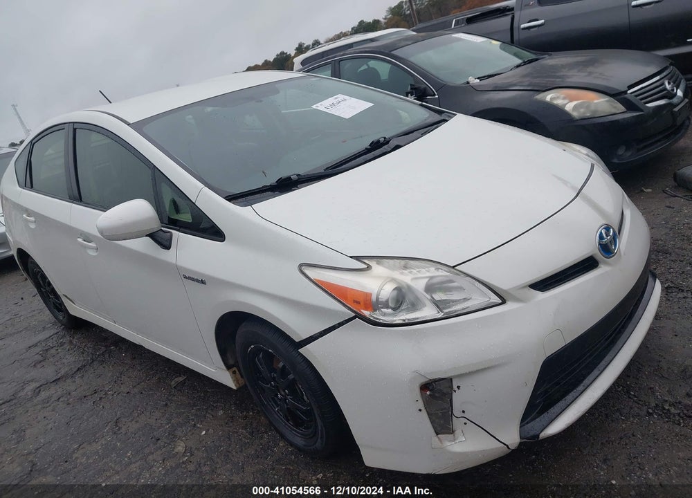 2012 TOYOTA PRIUS THREE VIN: JTDKN3DU9C1575916