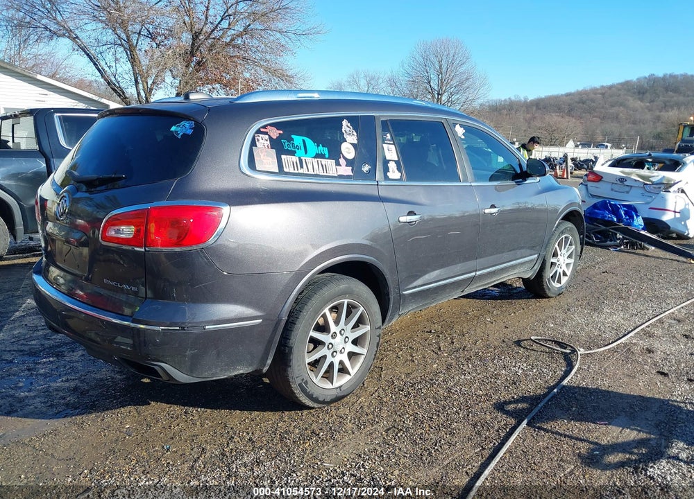 2016 BUICK ENCLAVE CONVENIENCE VIN: 5GAKRAKD0GJ285308