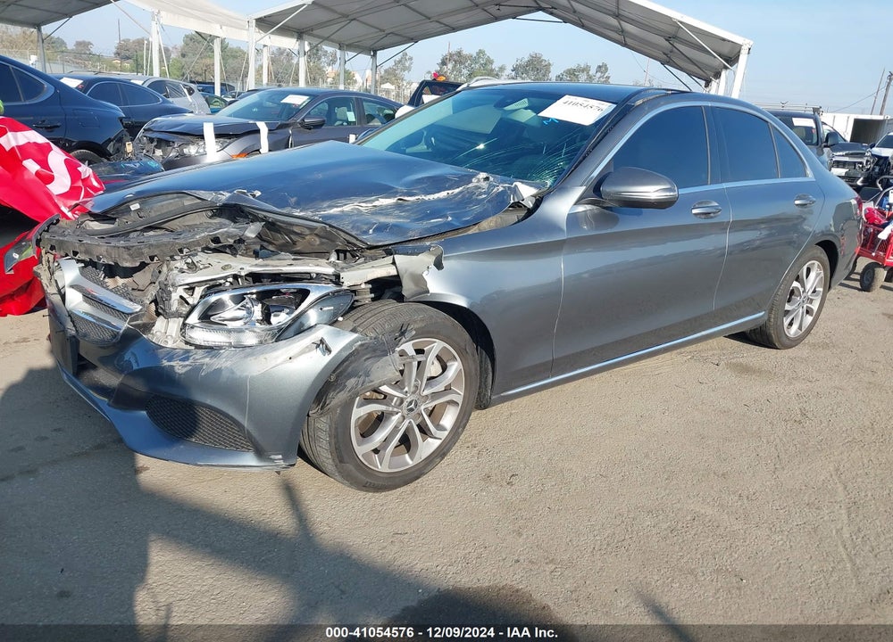 2017 MERCEDES-BENZ C 300 LUXURY/SPORT VIN: 55SWF4JBXHU231581