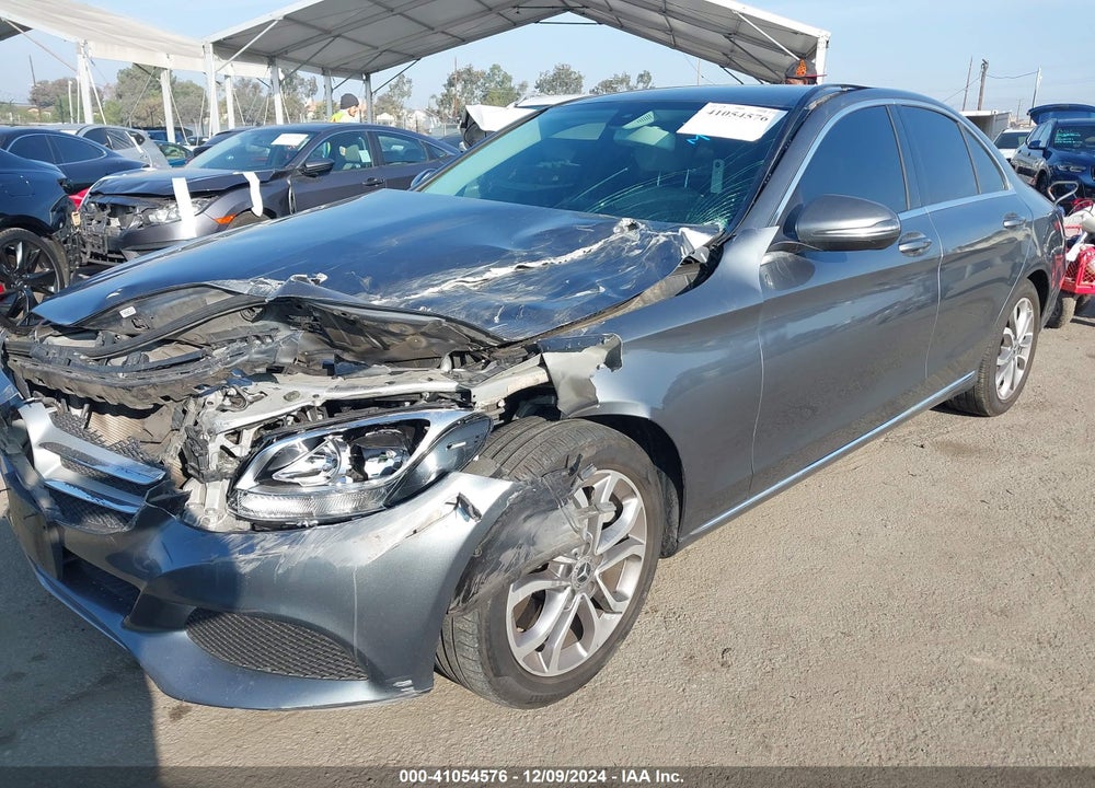 2017 MERCEDES-BENZ C 300 LUXURY/SPORT VIN: 55SWF4JBXHU231581