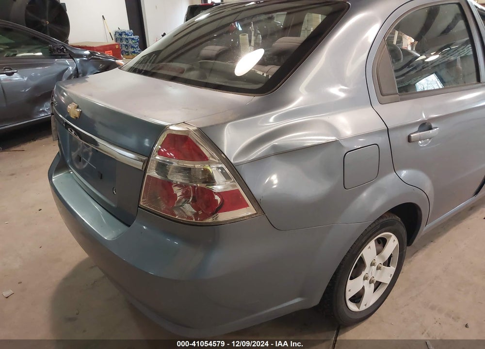 2007 CHEVROLET AVEO LS VIN: KL1TD56617B139683