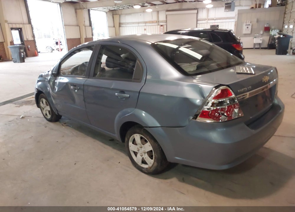 2007 CHEVROLET AVEO LS VIN: KL1TD56617B139683