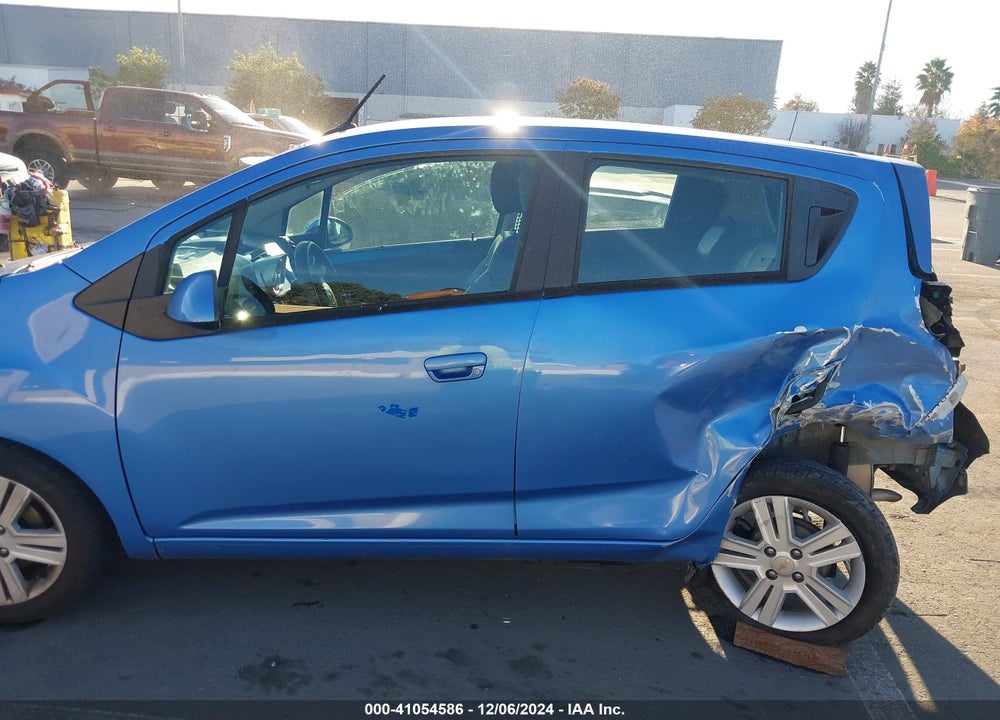 2014 CHEVROLET SPARK 1LT AUTO VIN: KL8CD6S92EC550251