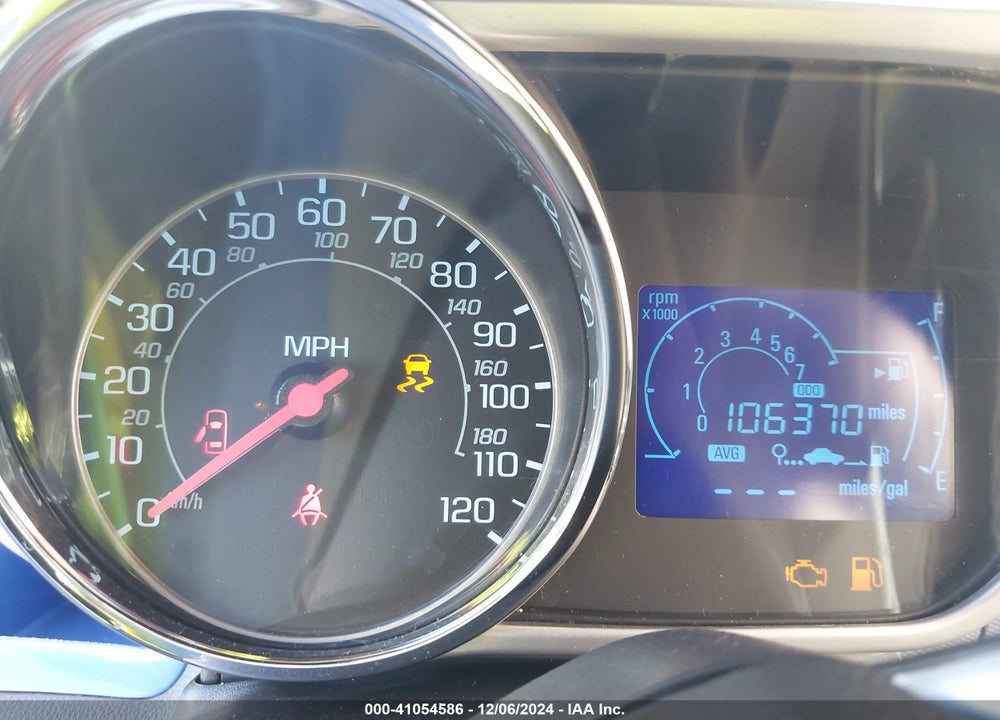 2014 CHEVROLET SPARK 1LT AUTO VIN: KL8CD6S92EC550251