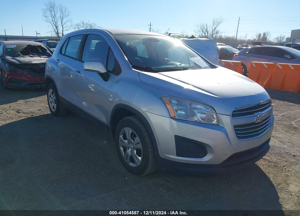 2016 CHEVROLET TRAX 1LS VIN: 3GNCJKSB9GL262155