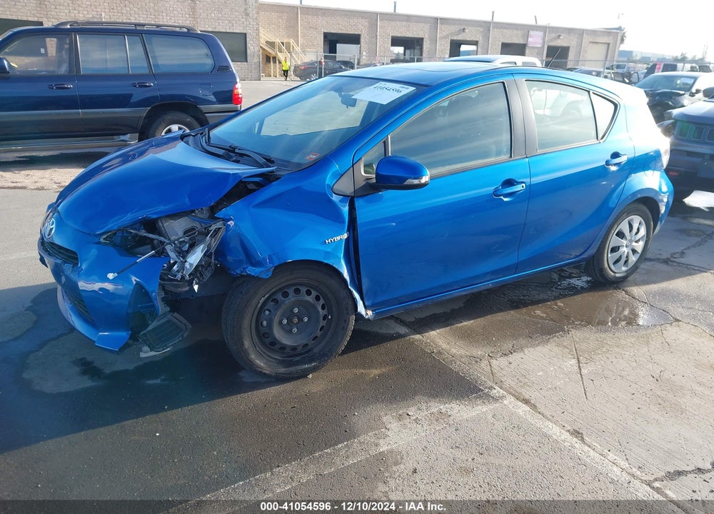 2013 TOYOTA PRIUS C THREE VIN: JTDKDTB36D1034546