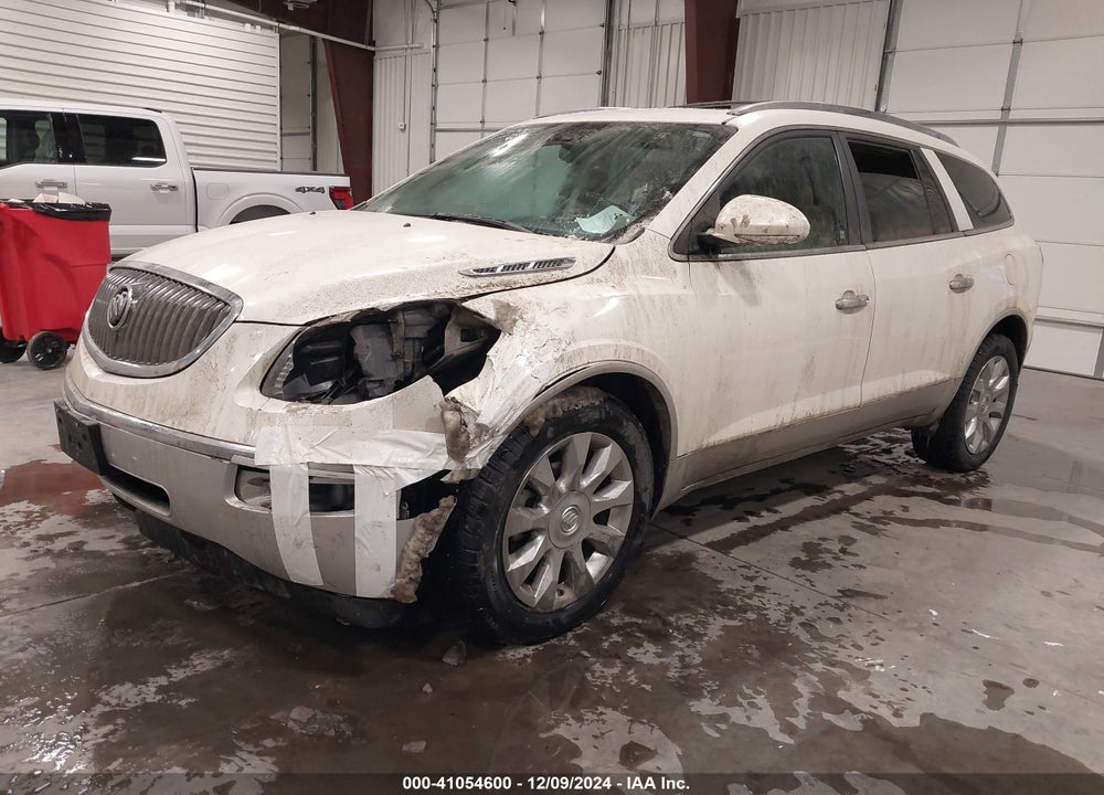 2012 BUICK ENCLAVE PREMIUM VIN: 5GAKVDED6CJ222443