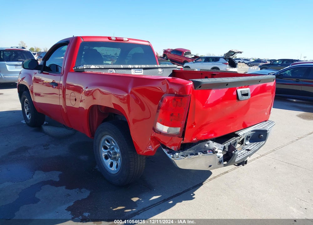 2008 GMC SIERRA 1500 WORK TRUCK VIN: 1GTEC14X68Z329903