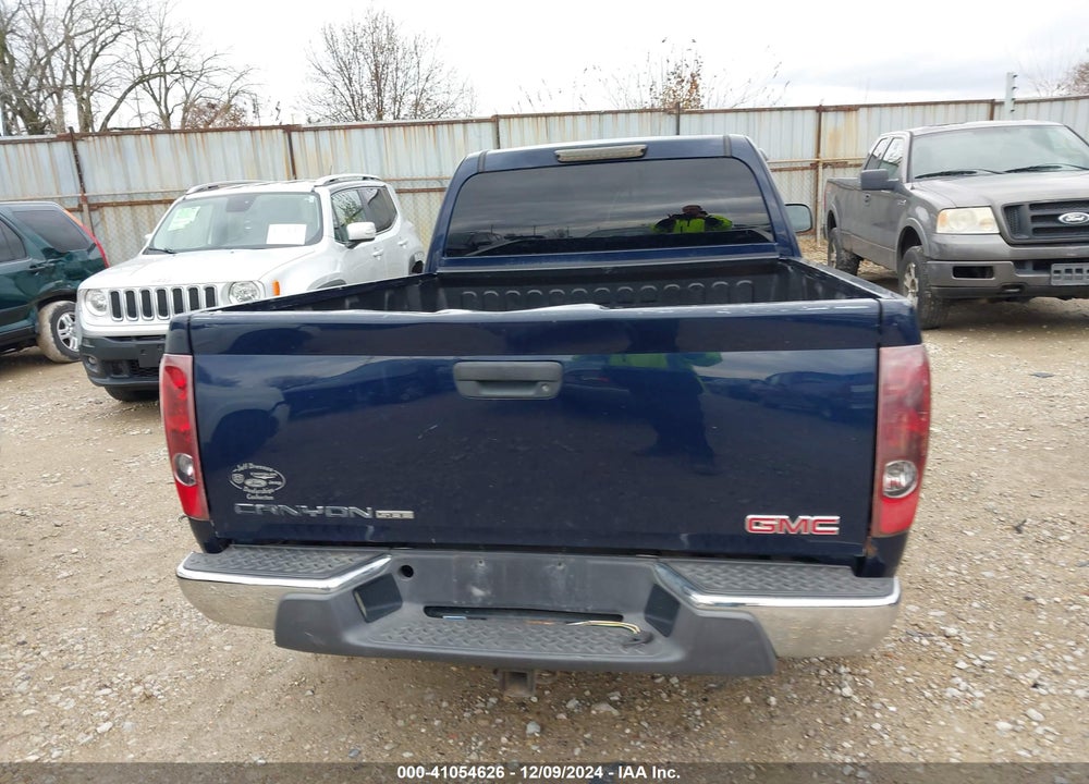 2007 GMC CANYON SLE1/SLE2/SLT/WORK TRUCK VIN: 1GTDT19E978211139