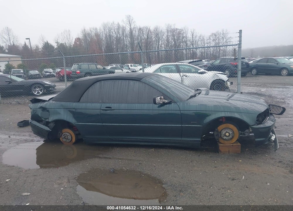 2003 BMW 330CI VIN: WBABS53443EV90643
