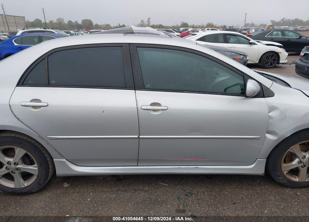 2012 TOYOTA COROLLA S VIN: 5YFBU4EE3CP041306