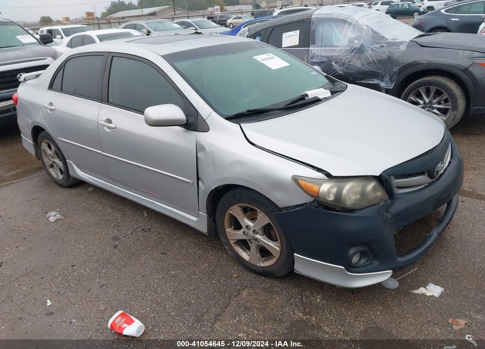 2012 TOYOTA COROLLA S VIN: 5YFBU4EE3CP041306