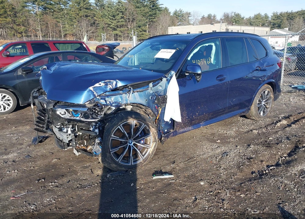 2022 BMW X5 PHEV XDRIVE45E VIN: 5UXTA6C08N9L88315