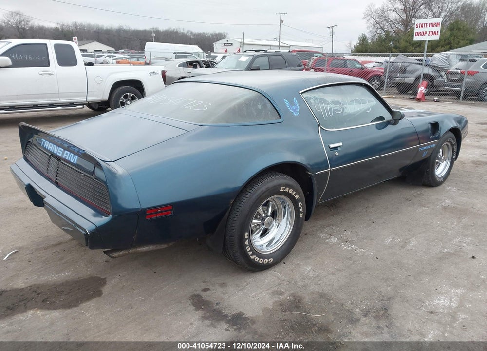 1979 PONTIAC FIREBIRD VIN: 2W87K9L155914