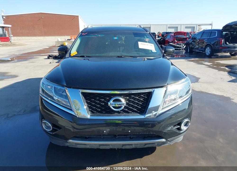 2015 NISSAN PATHFINDER PLATINUM VIN: 5N1AR2MN4FC658080