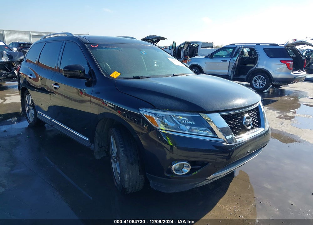 2015 NISSAN PATHFINDER PLATINUM VIN: 5N1AR2MN4FC658080
