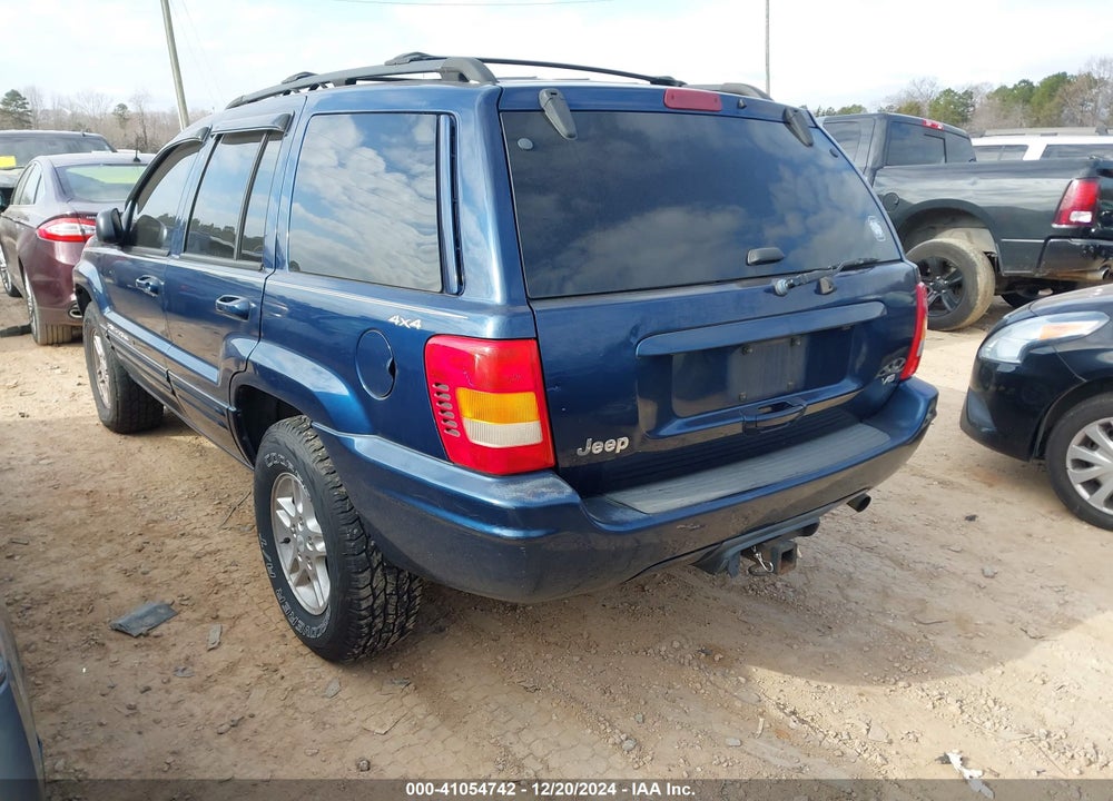 2000 JEEP GRAND CHEROKEE LIMITED VIN: 1J4GW58N8YC210960