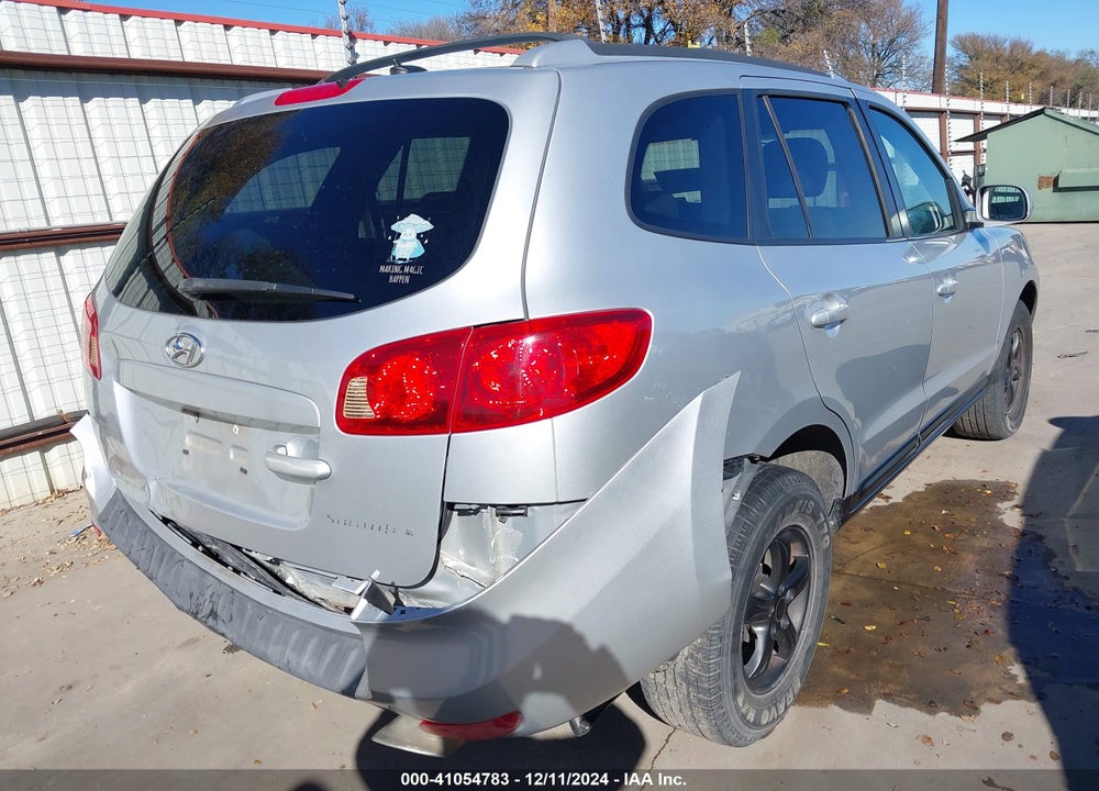 2007 HYUNDAI SANTA FE GLS VIN: 5NMSG13DX7H052643