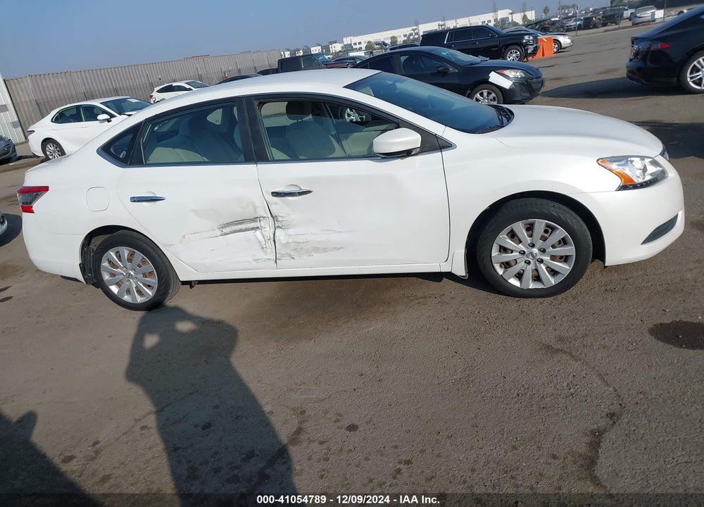 2015 NISSAN SENTRA SV VIN: 3N1AB7AP7FY263946