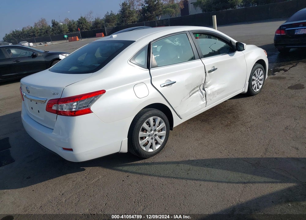 2015 NISSAN SENTRA SV VIN: 3N1AB7AP7FY263946