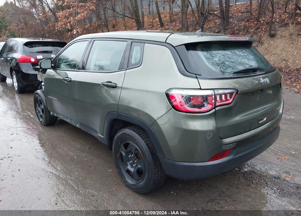 2018 JEEP COMPASS SPORT FWD VIN: 3C4NJCAB7JT107135