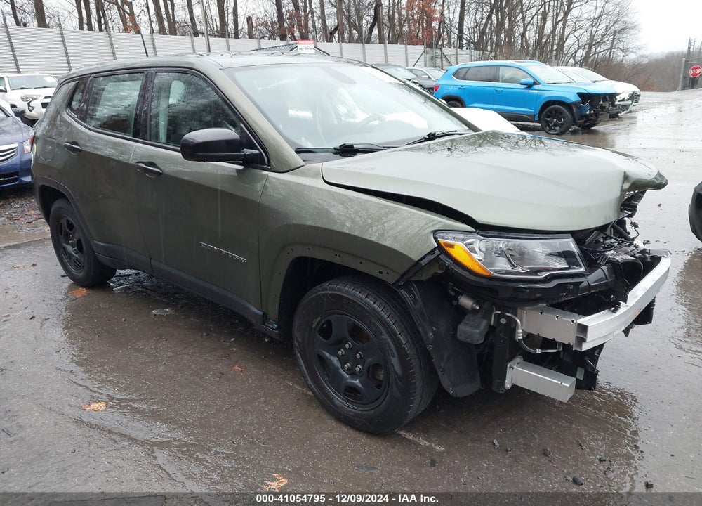 2018 JEEP COMPASS SPORT FWD VIN: 3C4NJCAB7JT107135