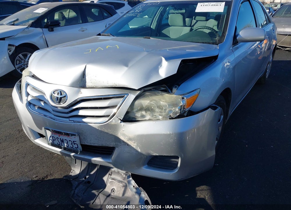 2011 TOYOTA CAMRY LE VIN: 4T4BF3EK6BR156284