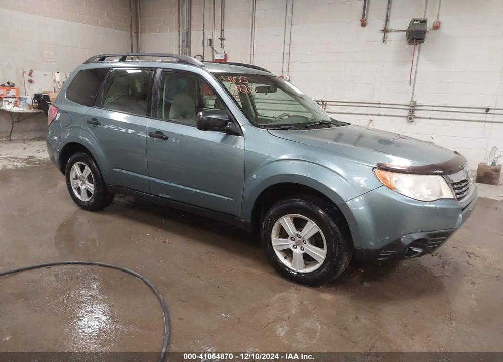 2010 SUBARU FORESTER 2.5X VIN: JF2SH6BC0AH910487