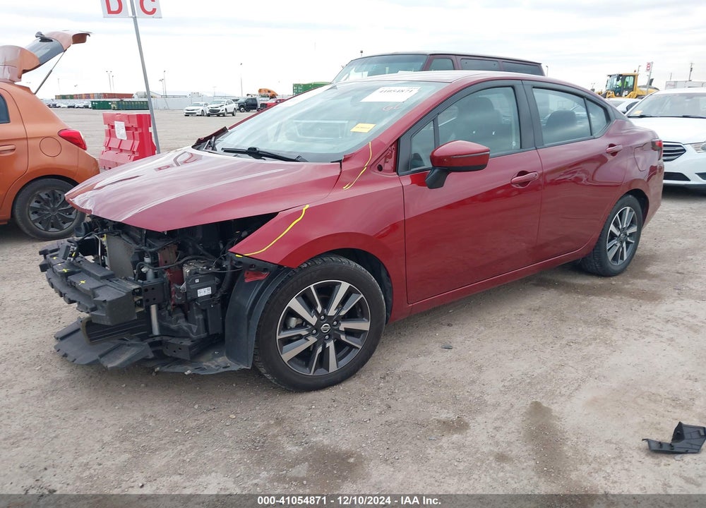 2021 NISSAN VERSA SV XTRONIC CVT VIN: 3N1CN8EV0ML840387