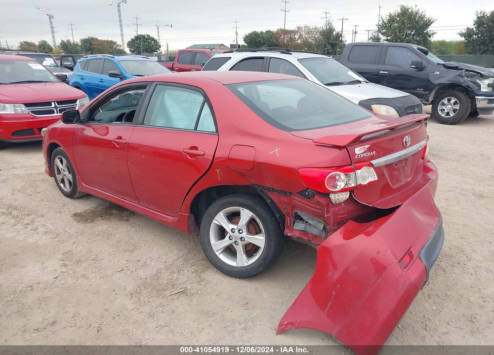 2013 TOYOTA COROLLA S VIN: 5YFBU4EE9DP098868