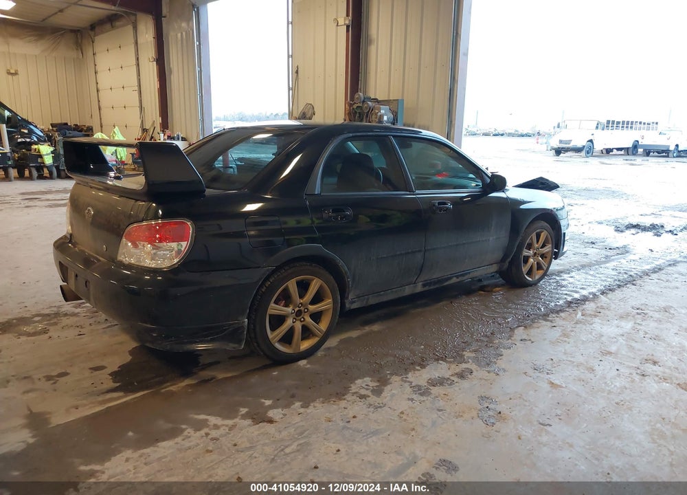 2006 SUBARU IMPREZA WRX TR VIN: JF1GD79686G524585