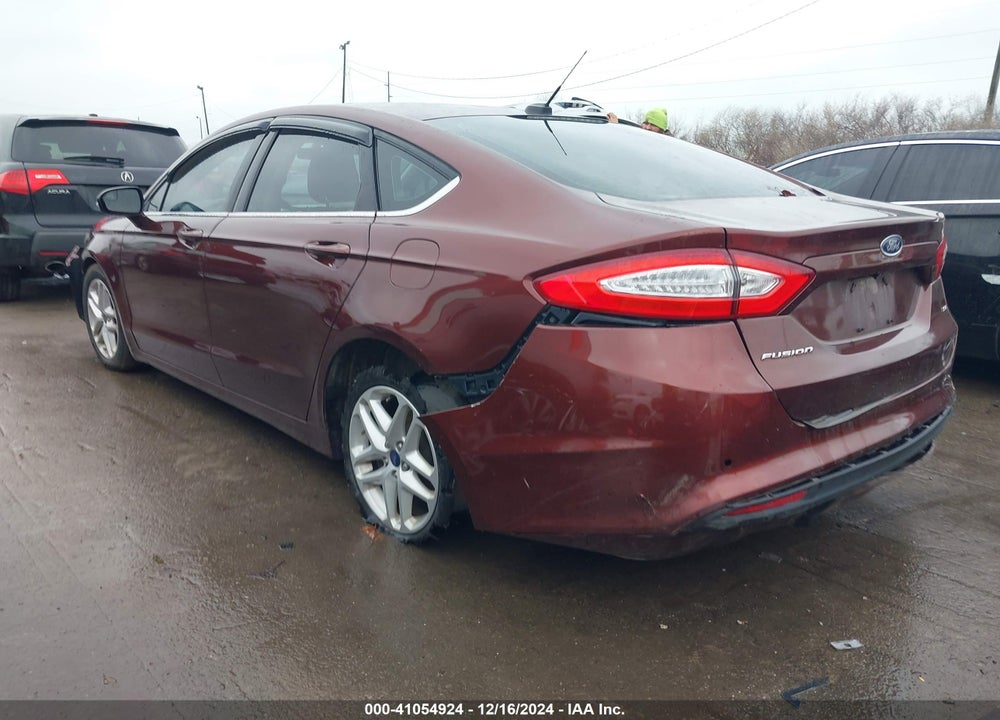 2015 FORD FUSION SE VIN: 3FA6P0H7XFR122208