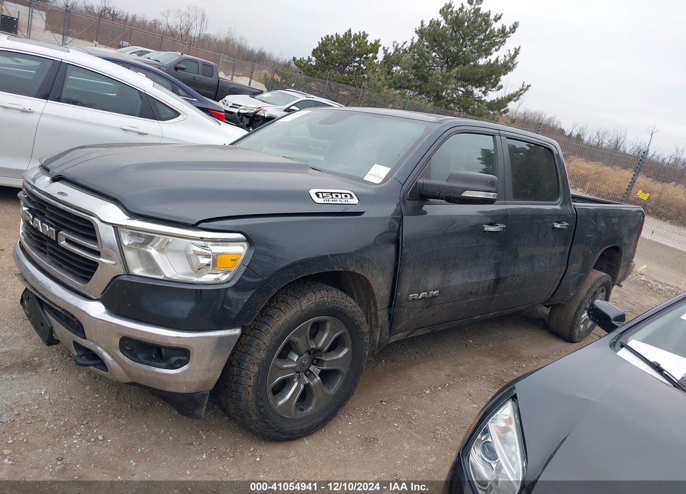 2020 RAM 1500 BIG HORN 4X4 6'4 BOX VIN: 1C6SRFMT6LN311436