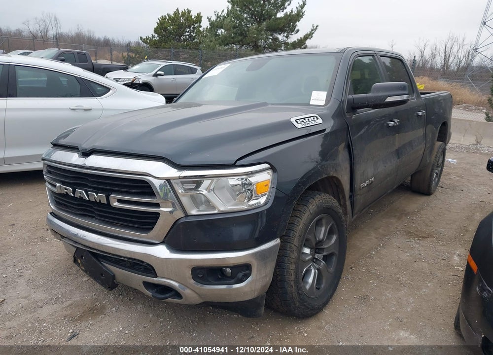 2020 RAM 1500 BIG HORN 4X4 6'4 BOX VIN: 1C6SRFMT6LN311436