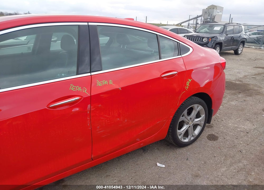 2018 CHEVROLET CRUZE PREMIER AUTO VIN: 1G1BF5SM2J7194942