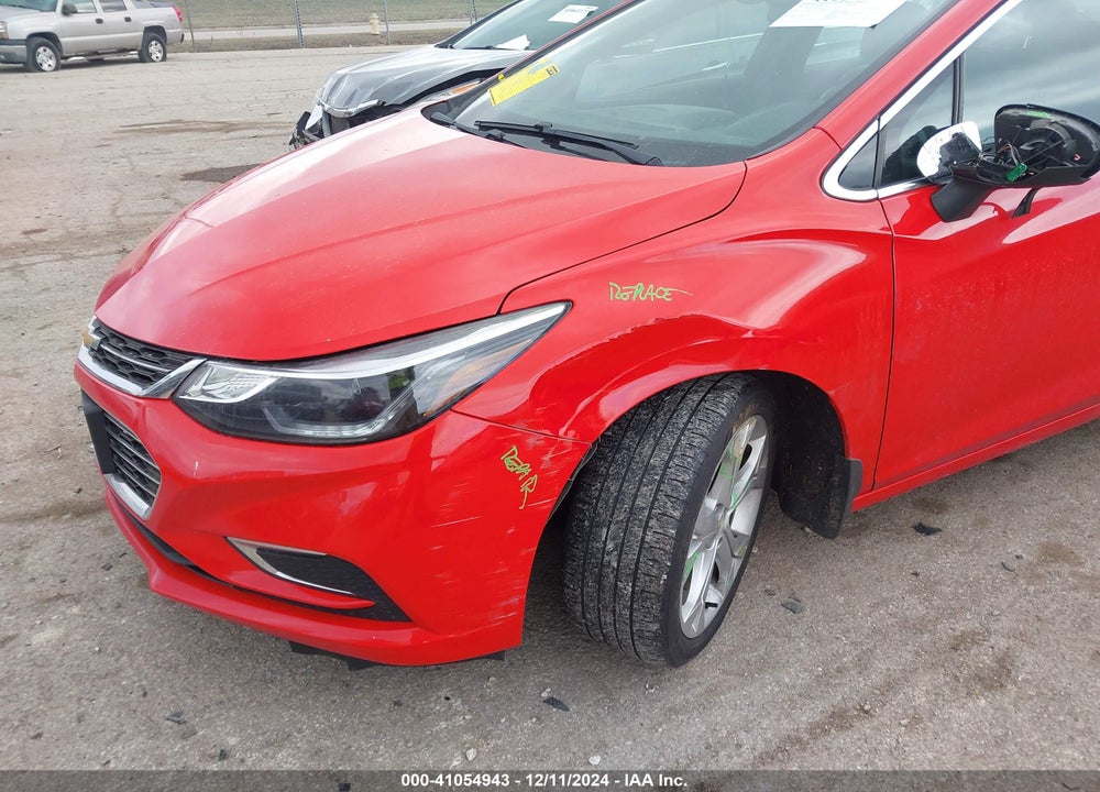 2018 CHEVROLET CRUZE PREMIER AUTO VIN: 1G1BF5SM2J7194942