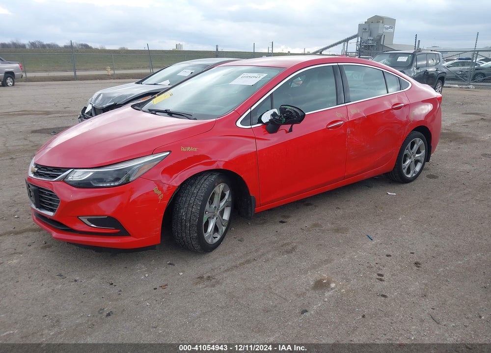 2018 CHEVROLET CRUZE PREMIER AUTO VIN: 1G1BF5SM2J7194942