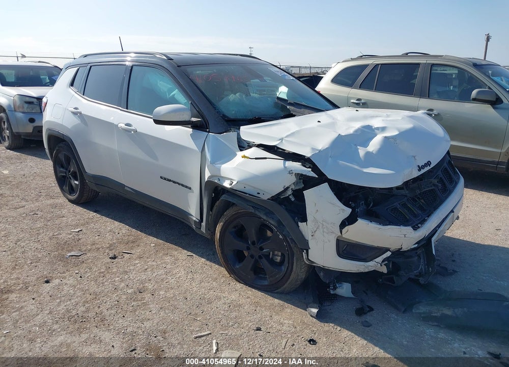 2019 JEEP COMPASS ALTITUDE FWD VIN: 3C4NJCBB2KT832402
