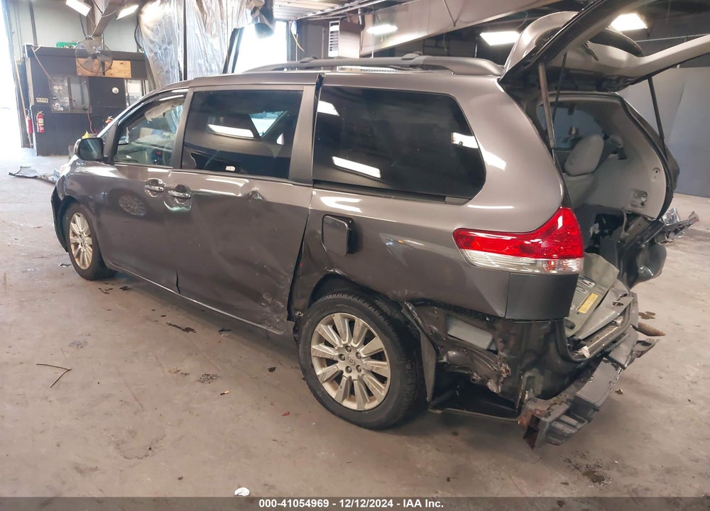 2012 TOYOTA SIENNA XLE LIMITED VIN: 5TDDK3DC6CS038707