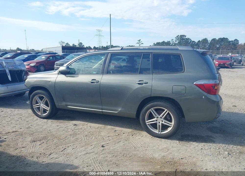 2009 TOYOTA HIGHLANDER SPORT VIN: JTEES43A092136590